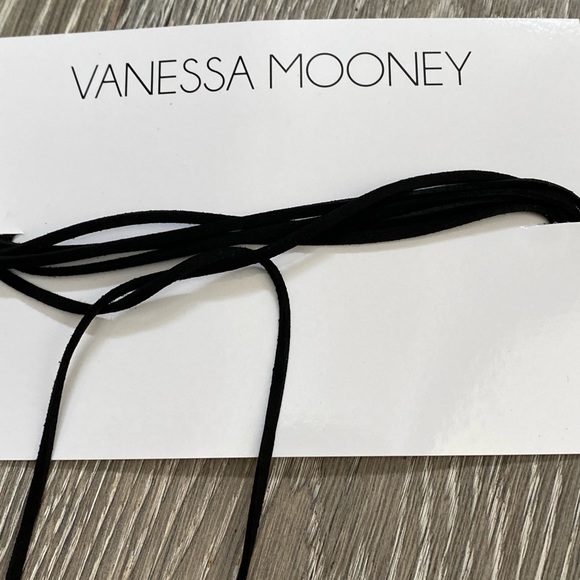 NWT Vanessa Mooney Suede Wrap Necklace w/ Diamonds - Picture 4 of 5